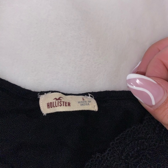 Hollister Black Lace Tank - Picture 6 of 7